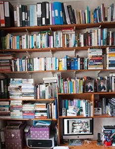 One wall of my library